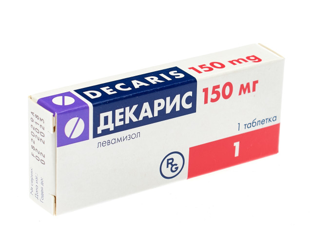 Изображение товара Декарис таблетки 150мг №1