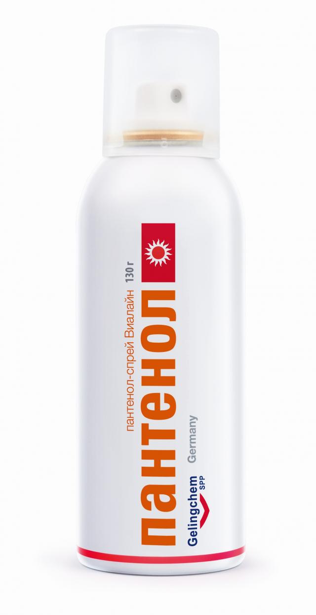 Изображение товара Пантенол Виалайн спрей 130г для защиты и восстановления кожи