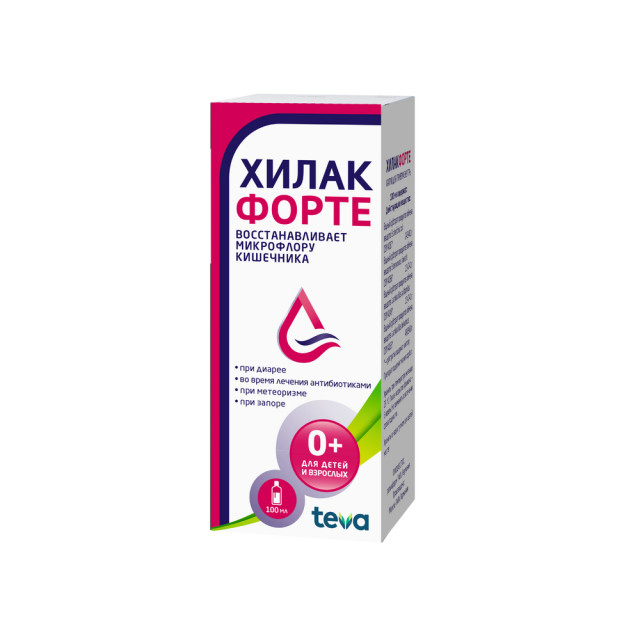 Изображение товара Хилак форте капли внутрь 100мл