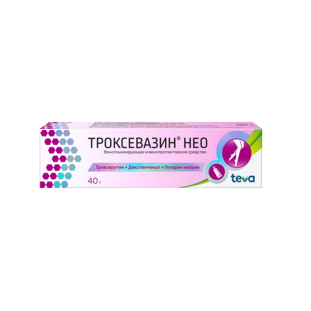 Изображение товара Троксевазин Нео гель 40г