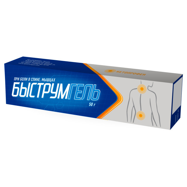 Изображение товара Быструмгель гель 2,5% 50г