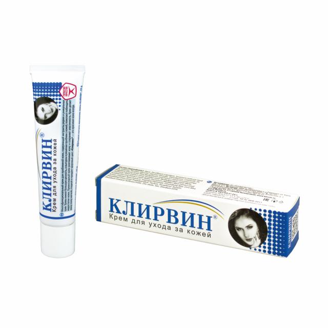 Изображение товара Клирвин (против пятен и шрамов на коже) крем 25г