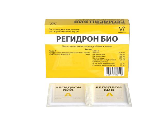 Изображение товара Регидрон Био порошок для приготовления раствора 6,4 г №5 для восстановления электролитов
