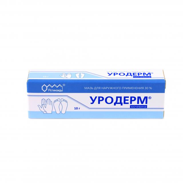 Изображение товара Уродерм мазь наружная 30% 10г - противовоспалительное средство для кожи