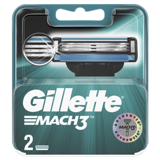 Изображение товара Сменные кассеты Gillette Mach3 для комфортного бритья