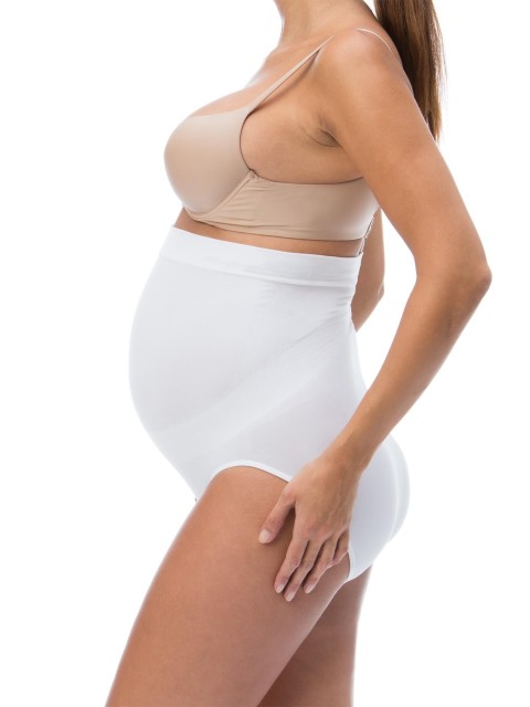 Изображение товара Дородовый бандаж RelaxMaternity поддержка спины и живота белый
