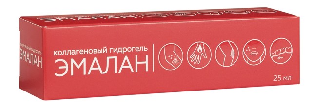 Изображение товара Гидрогель коллагеновый Эмалан 25мл для кожи