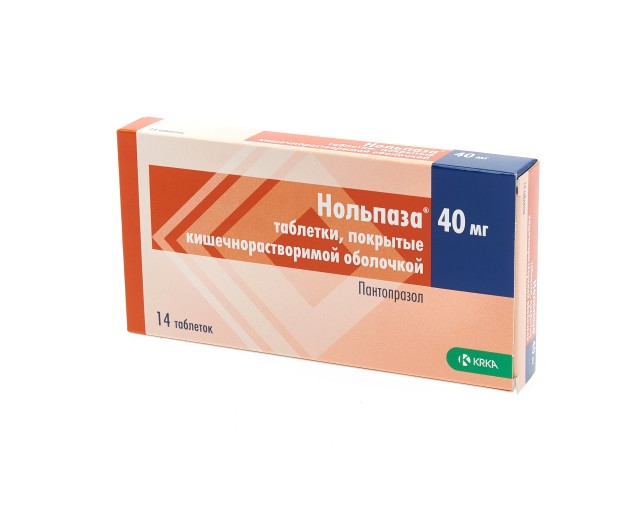 Изображение товара Нольпаза таблетки 40мг №14