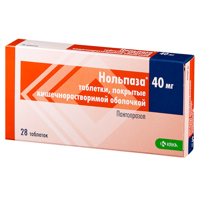 Изображение товара Нольпаза таблетки 40мг №28