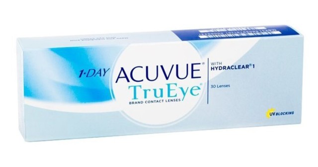 Изображение товара Контактные однодневные линзы 1-DAY ACUVUE MOIST диоптрия -4,75, 30 шт