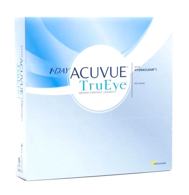 Изображение товара Однодневные контактные линзы 1-DAY ACUVUE MOIST с увлажнением LACREON и защитой UV