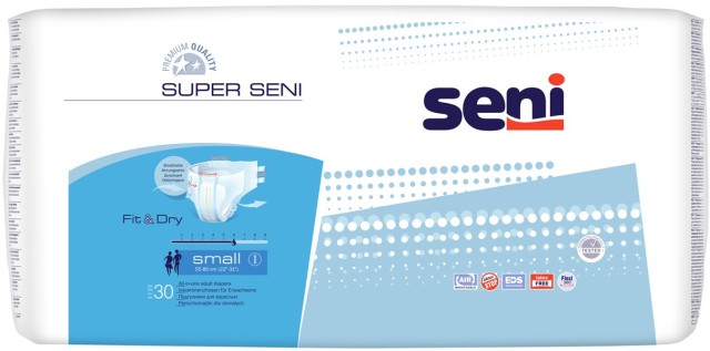 Изображение товара Подгузники Сени Super S 30 штук – высокая защита и комфорт для малыша