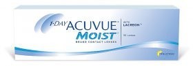 Изображение товара Однодневные контактные линзы 1-Day ACUVUE MOIST, диоптрия -4,00, диаметр 8,5 мм