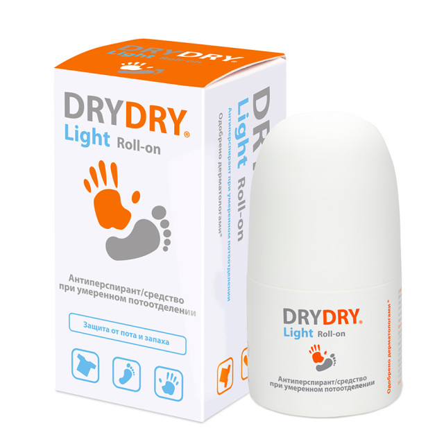 Изображение товара DRYDRY Light антиперспирант 50 мл для всех типов кожи