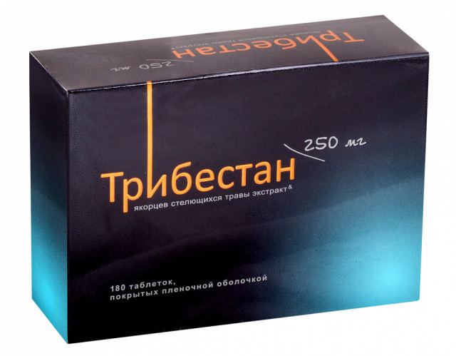 Изображение товара Таблетки Трибестан 250мг №180 для повышения потенции и снижения холестерина