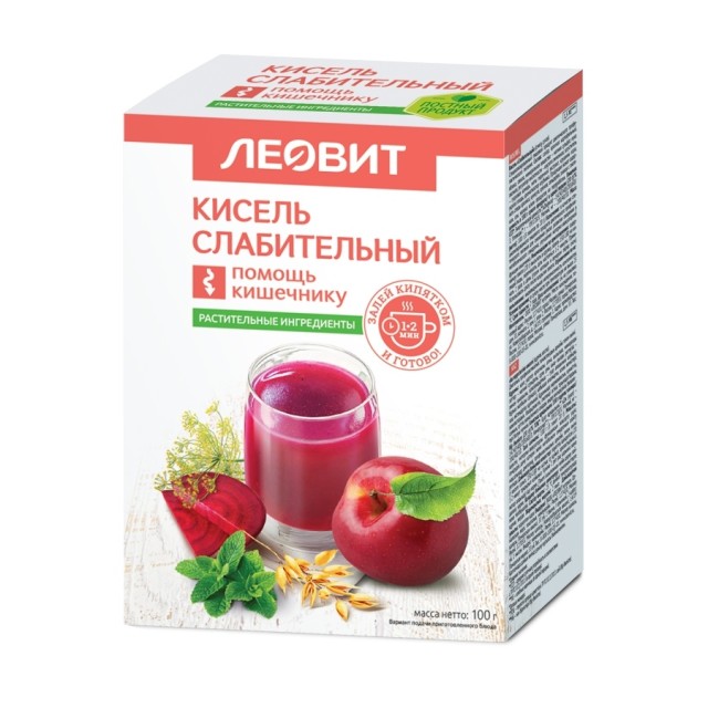 Изображение товара Леовит Кисель слабительный 20г №5