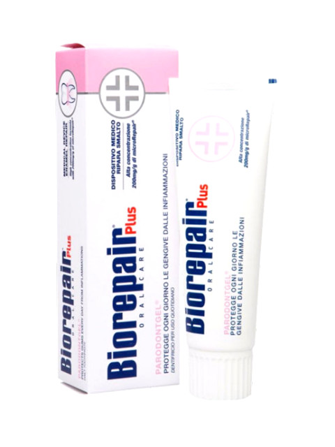 Изображение товара Зубная паста Biorepair Paradontgel Plus 75 мл для десен и эмали, профилактика воспалений