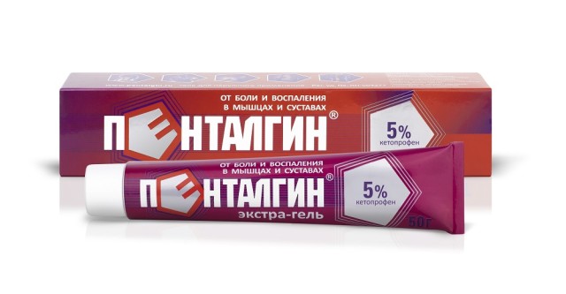 Изображение товара Пенталгин экстра-гель гель для наружного применения 5% 50г