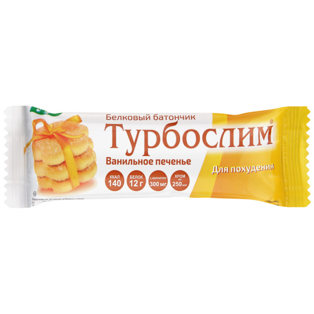 Изображение товара Турбослим батончик Эвалар ванил. печенье 50г