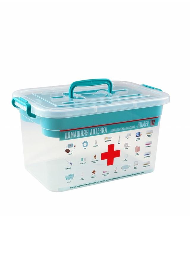 Изображение товара Контейнер для домашней аптечки Неофарм 6,5 л - органайзер для медикаментов