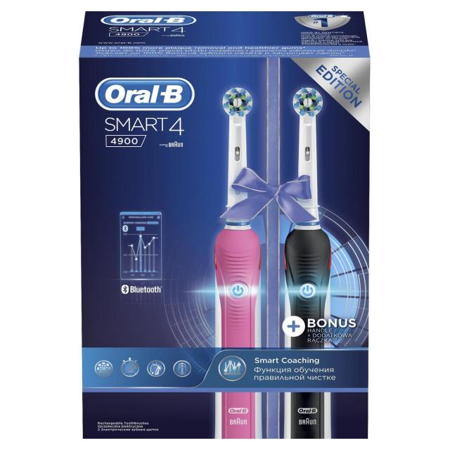 Изображение товара Электрические зубные щетки Oral-B Smart 4 комплект 2 шт Германия
