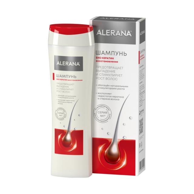 Изображение товара Алерана шампунь Био Кератин восстанавливающий 250мл
