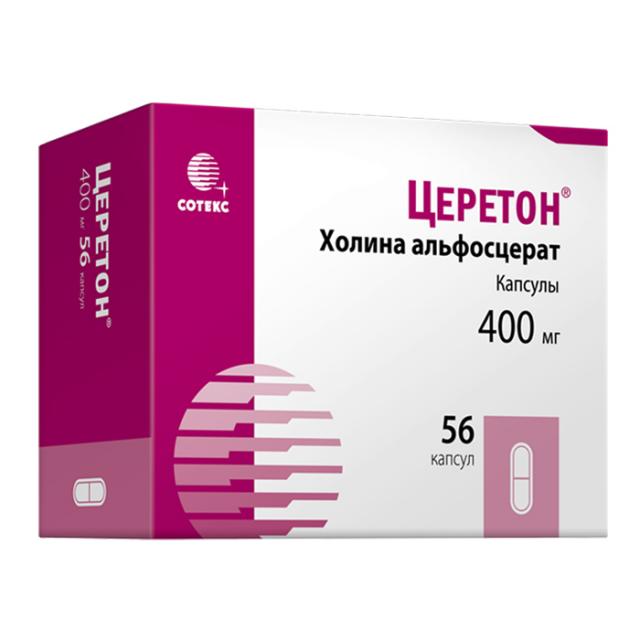 Изображение товара Церетон капсулы 400мг №56
