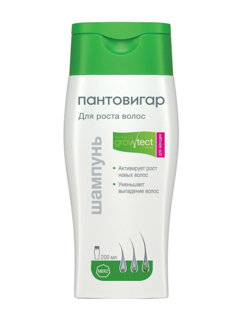 Изображение товара Пантовигар шампунь для роста волос для женщин 200мл