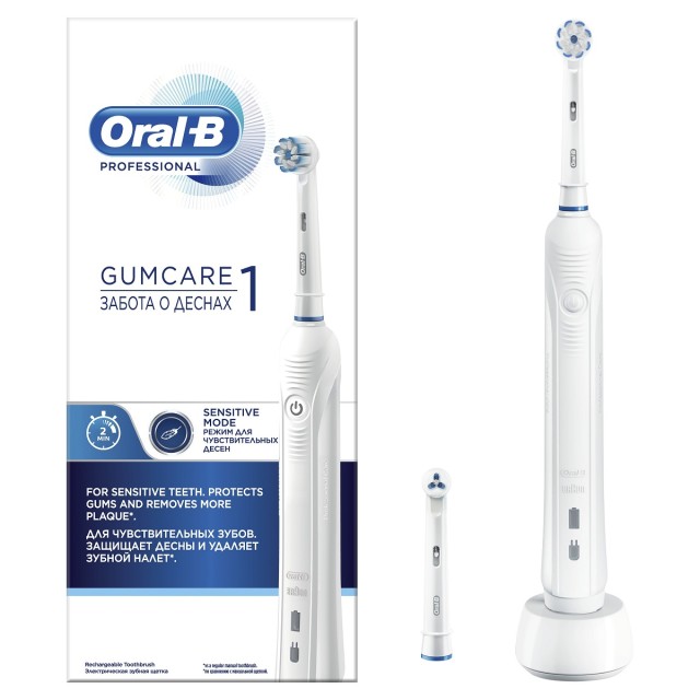 Изображение товара Электрическая зубная щетка Oral-B PRO 1 D16.523.3U для чувствительных зубов