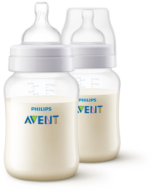 Изображение товара Бутылочка Philips Avent Anti-colic 260 мл для новорожденных с антиколиковым клапаном
