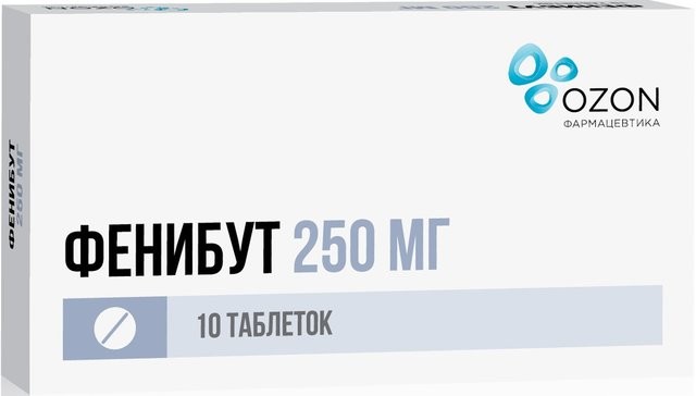 Изображение товара Фенибут Озон таблетки 250мг №10