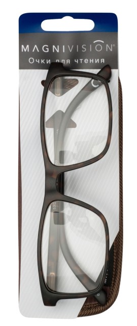 Изображение товара Очки для чтения Магнивижн 5010945 +3.00 современный дизайн легкая оправка