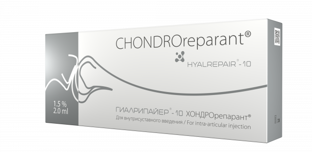 Протез синовиальной жидкости HYALREPAIR-10, 2 мл.