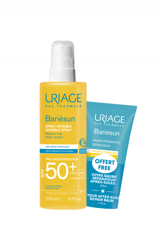 Изображение товара Набор солнцезащитных средств Урьяж Барьесан SPF50+ спрей и бальзам после солнца