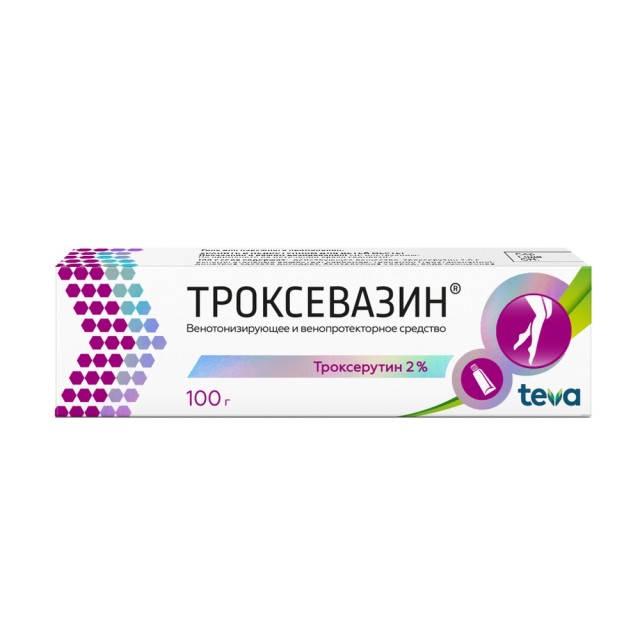 Изображение товара Троксевазин гель 2% 100г