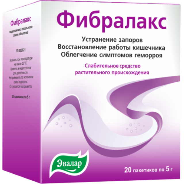 Изображение товара Фибралакс порошок для суспензии 20 пакетиков по 5 г