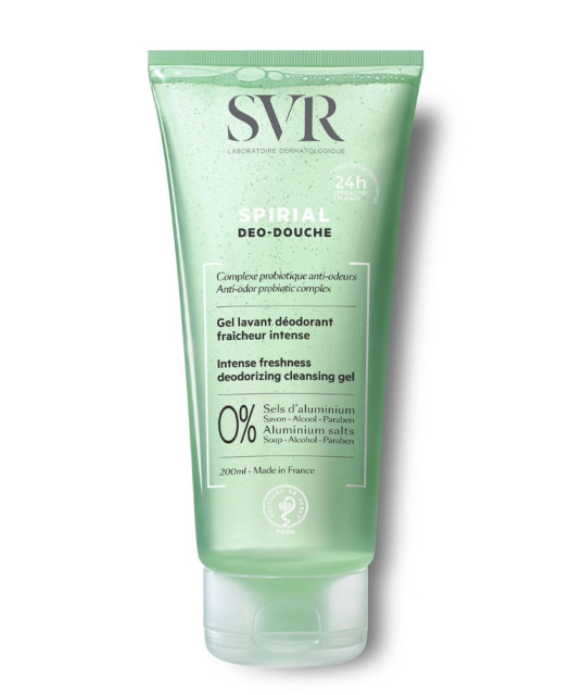Изображение товара Гель для душа SVR Spirial Deo-douche 200 мл, с пробиотиками для чувствительной кожи