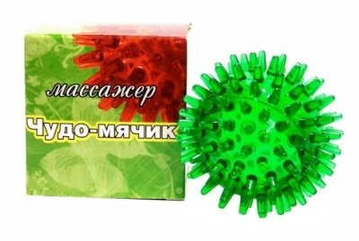 Изображение товара Массажер Чудо мячик для снятия стресса и улучшения мышечной эластичности