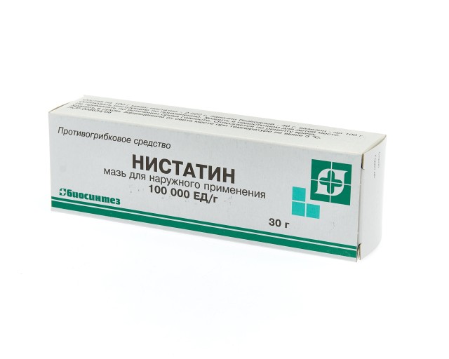Изображение товара Нистатин мазь 100000 ЕД/г 30г