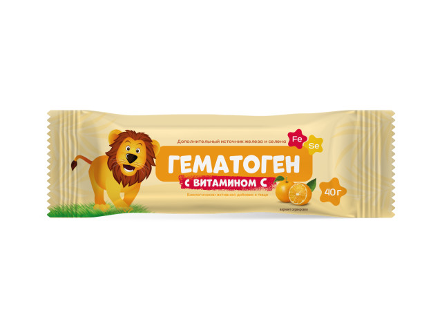 Изображение товара Гематоген с витамином С 40г Импловит