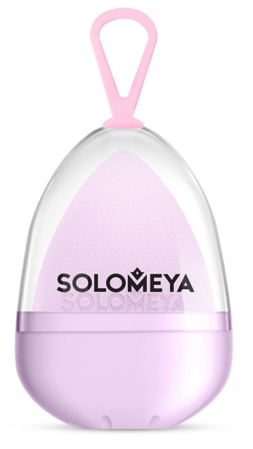 Изображение товара Спонж для макияжа Solomeya Color фиолетовый-розовый
