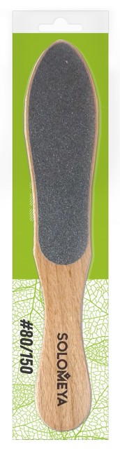 Изображение товара Пилка педикюрная двухсторонняя Соломея с грит 80/120 для рук и ног