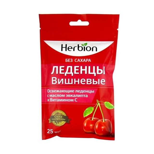 Изображение товара Хербион леденцы вишня №25