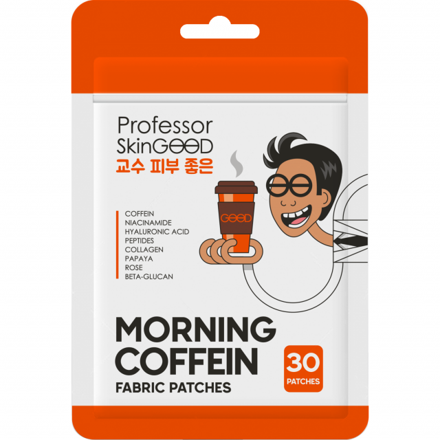 Изображение товара Патчи для глаз Professor SkinGOOD MORNING COFFEIN 30 штук для борьбы с отеками и морщинами