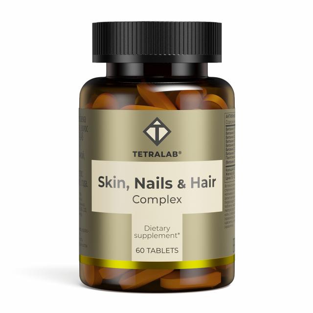 Изображение товара Тетралаб комплекс для кожи, волос и ногтей 60 таблеток