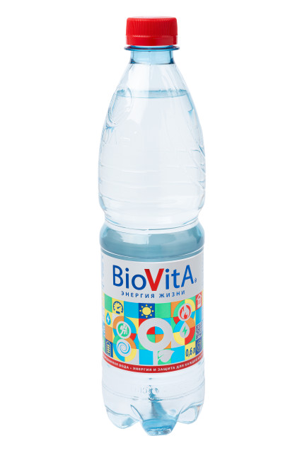 Изображение товара Вода питьевая БиоВита 3+ 0,6л ПЭТ
