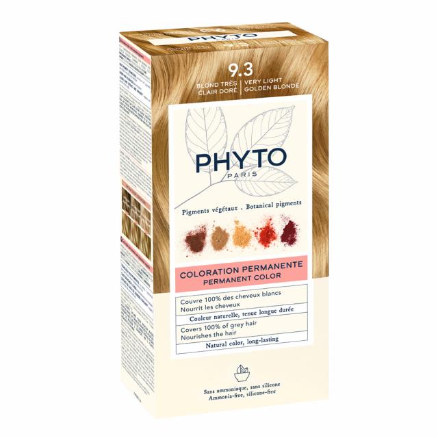 Изображение товара Крем-краска для волос PHYTO Цвет 8.3 Светлый золотистый блонд без аммиака