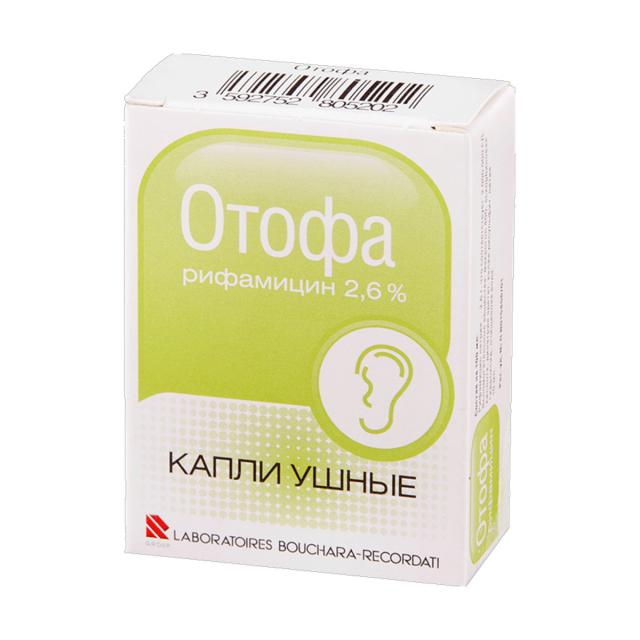 Изображение товара Отофа капли ушные 10мл