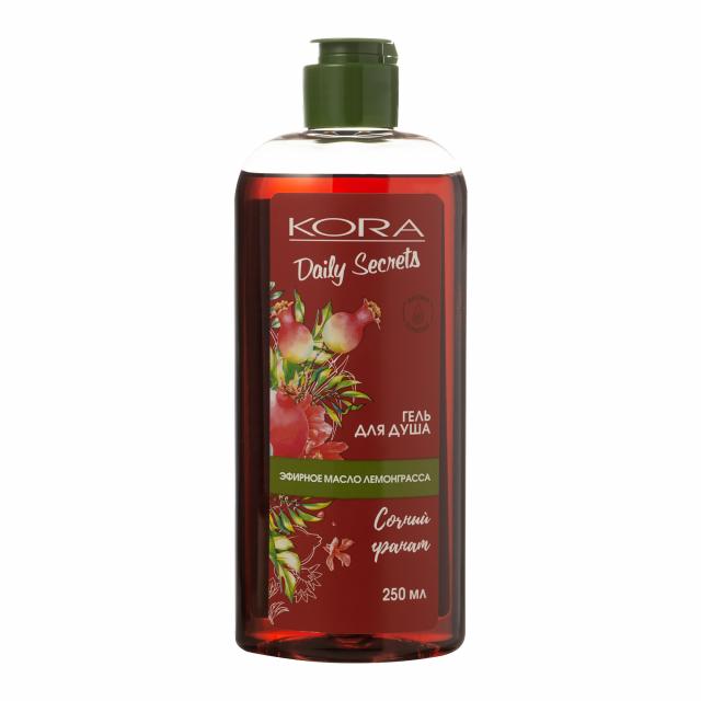 Изображение товара Кора Дэйли Сикрет гель для душа Сочный гранат 250 мл