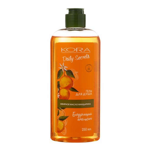 Изображение товара Кора Дэйли Сикрет гель для душа Бодрящий апельсин 250мл